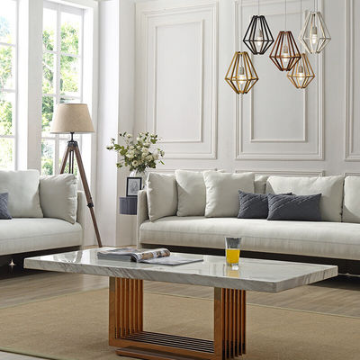 주문 큰 정면 대리석 커피 테이블 KTV / 아파트용 길이 1.3m online manufacture