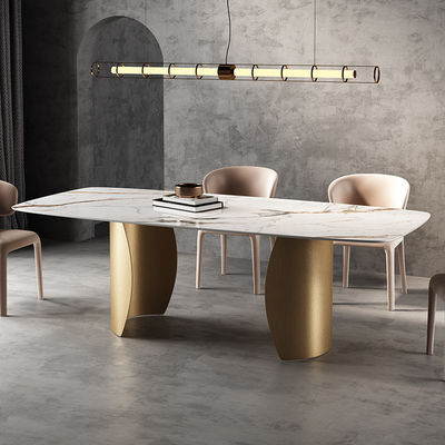 주문 결혼식 초청 을 위해 사용 되는 고급 석리 사각형 식탁 online manufacture