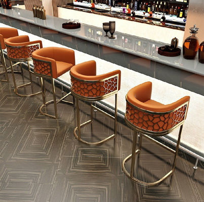 주문 팔과 함께 높은 반사 스폰지 스테인리스 스틸 바 스톨 online manufacture