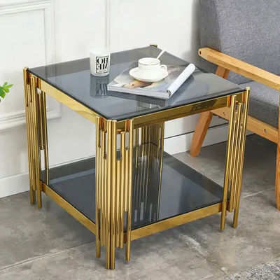 주문 매끄러운 표면을 가진 스테인리스 스틸 엣지 테이블 online manufacture