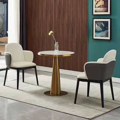 주문 호텔 및 커피숍을 위한 현대 둥근 대리석 협상 테이블 online manufacture