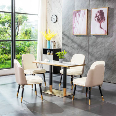 주문 호텔용 스테인리스 스틸 협상 테이블 online manufacture