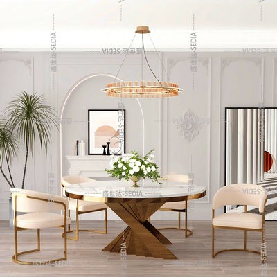 주문 둥글고 밝은 고급 호텔 객실 테이블 0.78 M 높이 online manufacture